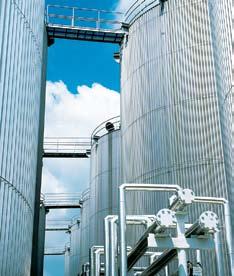 Non-Edible Liquid terminal Caters for fuel oil, petrochemicals, gas and other petroleum products. Supporting tank farms provide up to 517,451mt of storage capacity.