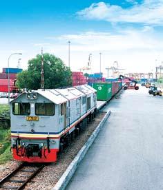 Johor port container terminal Capacity of 1.2 million TEUs.