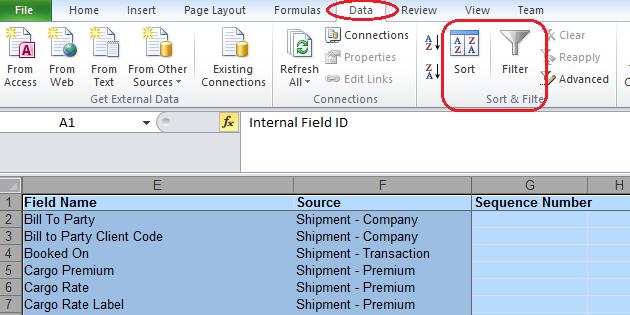 Managing Report Templates (DOT) 85 Tip: When assigning a Sequence Number it is recommended to enter values in increments of 10 so if you need to insert additional columns afterwards you do not need