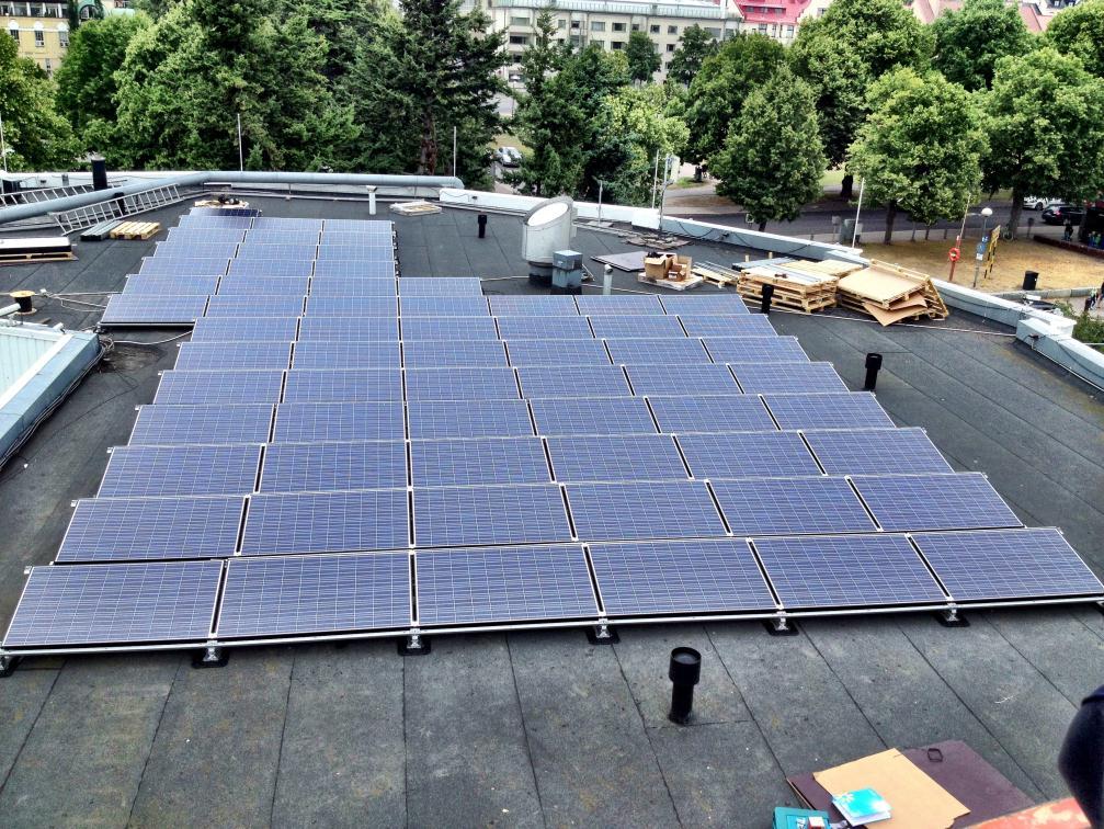 Fortum solar projects 20 kw p Café
