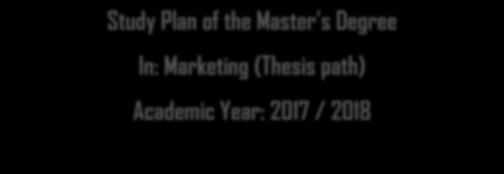 In: Marketing (Thesis