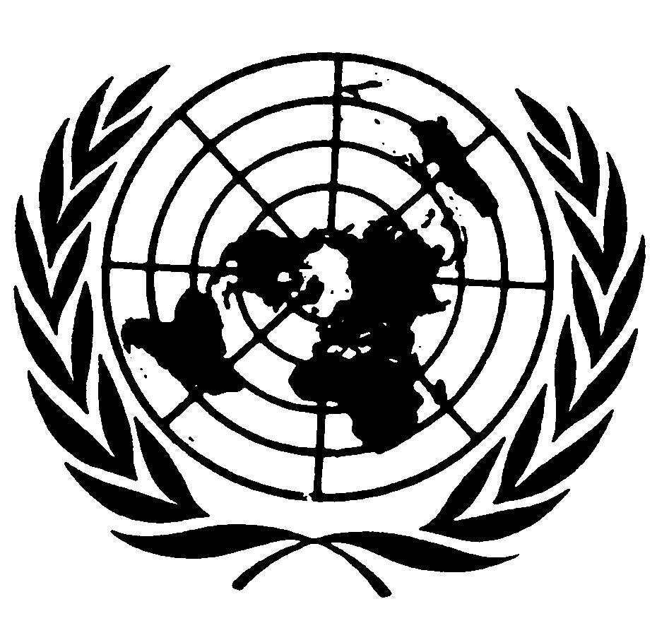 UNITED NATIONS E Economic and Social Council Distr.