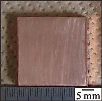 342 Influence of Warm Oxide Layer on Wettability and Contact Angle for Heat Transport Devices 2. Experimental Methodology The material used in this study is oxygen-free copper (99.99 Cu in wt%).