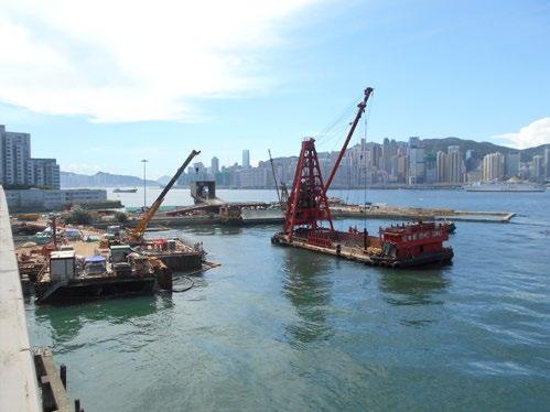 This will help to ease the current congestion on the cross-harbour section of the Tsuen Wan Line and at the Cross-Harbour Tunnel.