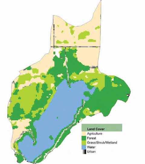 Land Cover / Land Use The activities that occur on the land within the lakeshed can greatly impact a lake.