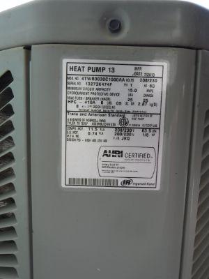 6. Refrigerant Lines No defects found. 7. AC Compress Condition Compressor Type: Electric Heat Pump noted Location: The compressor is located on the exterior west.