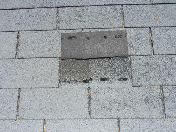 1. Roof Condition Roof Materials: Asphalt shingles noted.