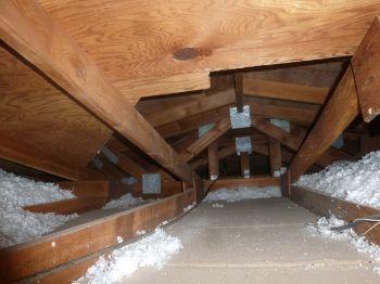 Ventilation Under eave soffit inlet