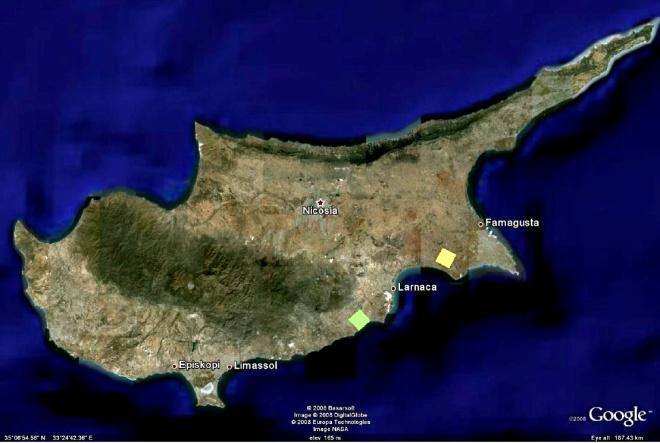 Modest land requirement: 25 km 2 to satisfy all Cypriot