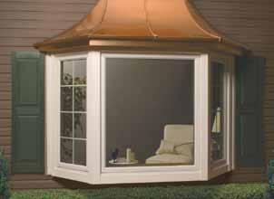 Bay & Bow Windows and Patio Doors Bay & Bow features Multiple configurations available using double hung,