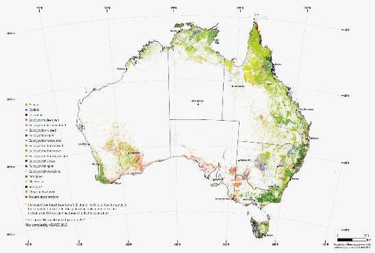 Australia s forest cover 2013, by type 124.