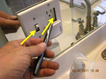 12. Toilets 13. Electrical Gap between receptacle and cover. Consult a licensed electrician to install properly sized spacer 14. GFCI Gap between receptacle and cover. 15.