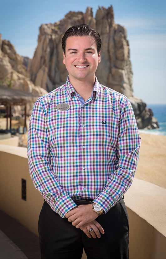 NEW MANAGEMENT AT THE GRAND SOLMAR The Grand Solmar has new leadership at the top. Please welcome Rodrigo Gutierrez to his new position as General Manager. Prior to his new role, Mr.