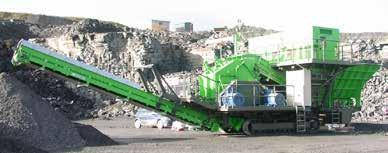 Example: Mobile Crushing Plant for Aggregates HAZEMAG s mobile plants offer an excellent solution for the processing of aggregates; proven success around the world.