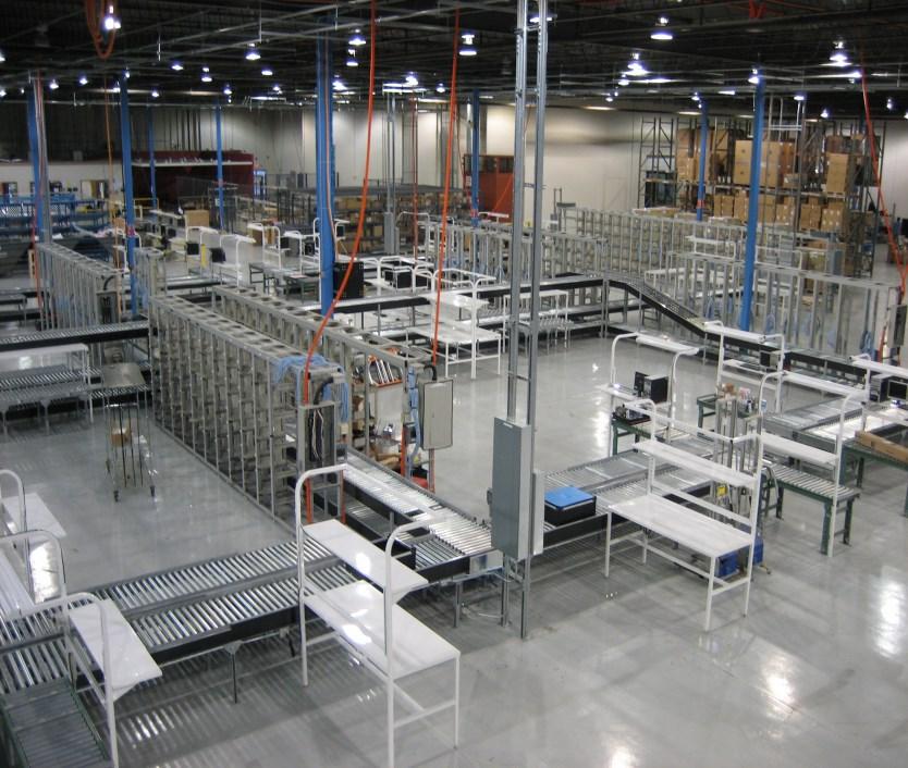 sortation, and flexible manufacturing Assembly station