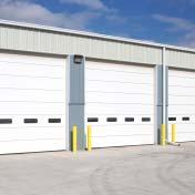 0706) Standard sizes up to 26'2" Wide and 20'1" High Commercial durability Integral steel struts for superior strength THERMOSPAN 200-20 Our strongest Thermospan door, the TS 200-20 is