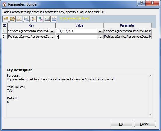 Menu Maintenance Multiple Unit Sales Entry Parameter Setup: ServiceAgreementAuthorityGroup Select the Authority Group containing your Agreement Miscellaneous