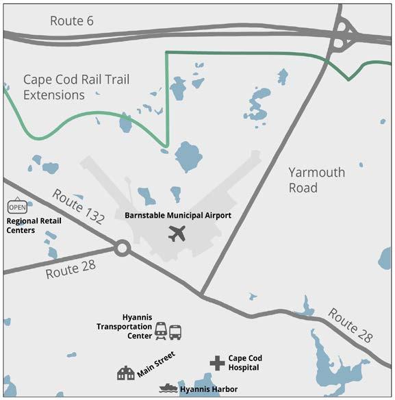 II. Project Location Cape Cod's transportation system has both shaped and been shaped by development patterns of the region.