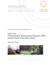 planning activities Transportation Improvement Program (TIP) Short range (4 year) program of
