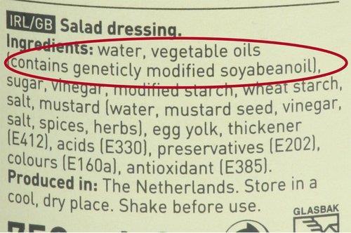 Each country establishes its own food labeling