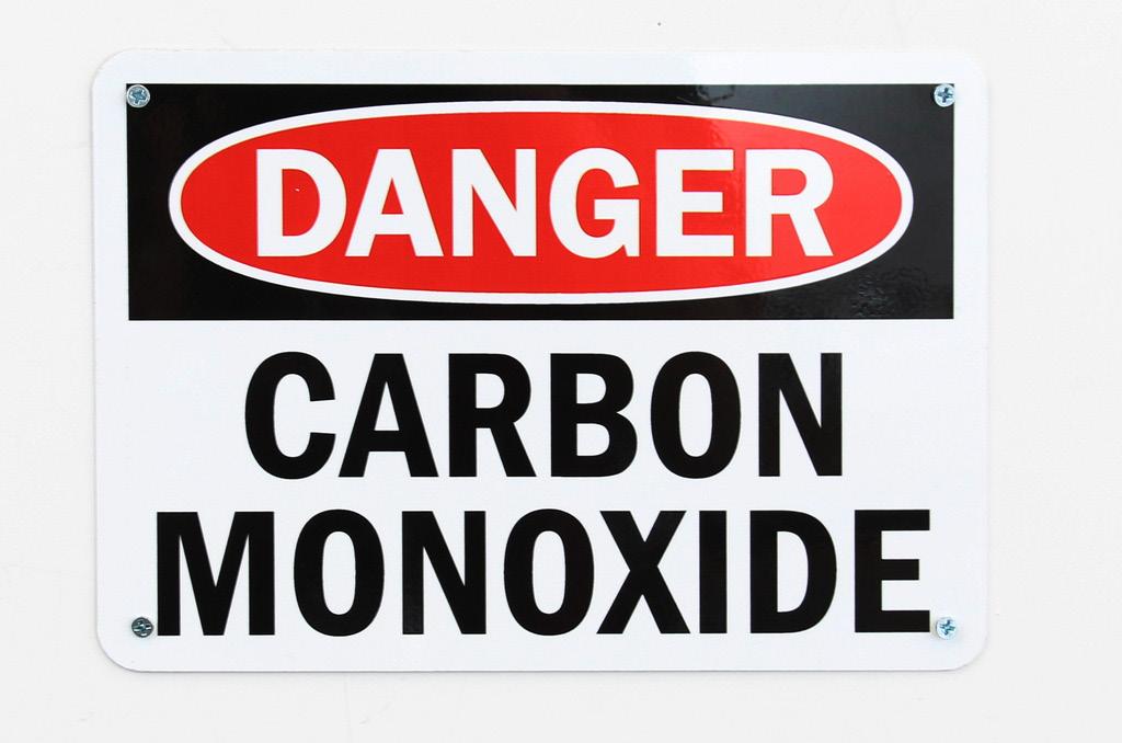 So, you can inhale carbon monoxide right along with gases that you can smell and not even know that CO is present.