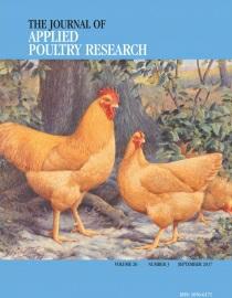 J OU R N AL OF AP P L I ED P OU LTR Y R ES EAR CH Journal of Applied Poultry Research The Journal of Applied Poultry Research (JAPR) publishes original research reports, field reports, and reviews on