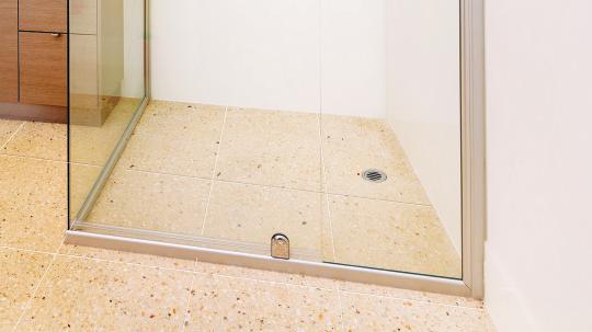 Easily trim the lip around the perimeter of the tray to suit your tile height for a seamless walk through tiled base.