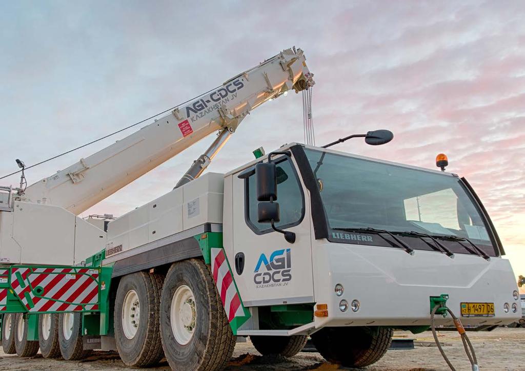 Our Services Lifting Services AGI CDCS operates a comprehensive fleet of heavy cranes.