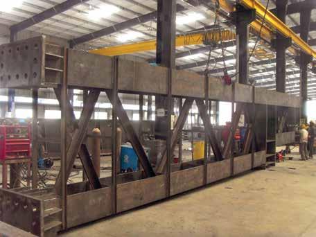 5/0.6 mm TCT Hot-dip galvanizing for Primary and Secondary sections, as