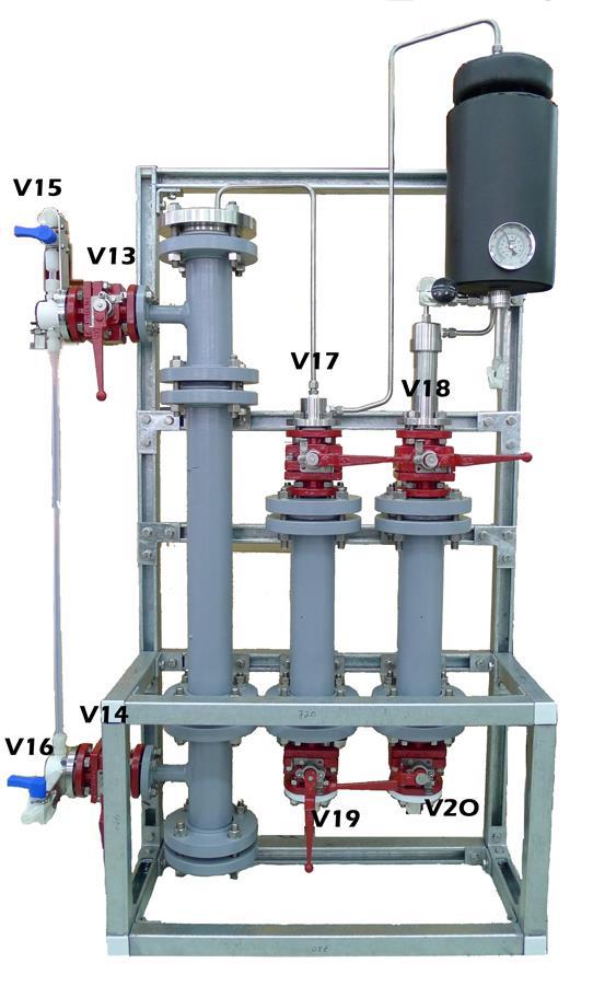 Application 14: Remove Corrosive Catalyst fines for Catalyst Regeneration Process for Oxygen Analyzer in Refinery. - The Oxygen Analyzer measurement is critical for safety monitoring purpose.