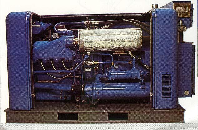 On-Site Electrical Generation Generator Set Used for applications: Emergency Power Generator or