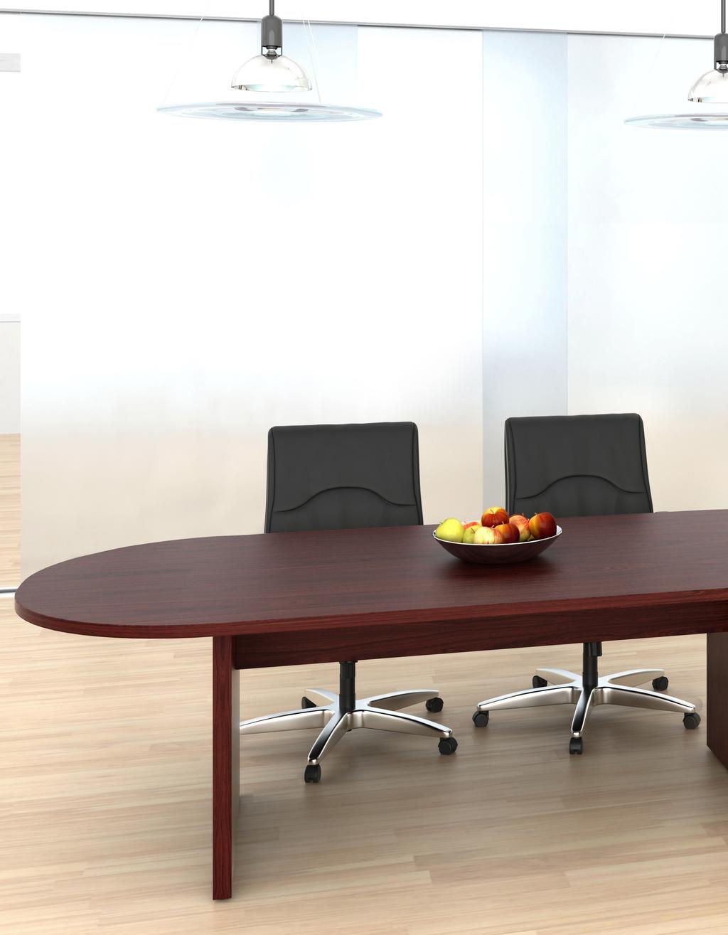 CONFERENCE LET S GET TOGETHER Select from coordinating conference tables and accessories to create accommodating meeting rooms.