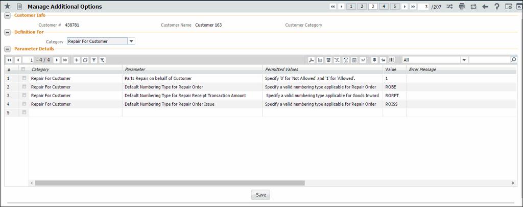 22 Enhancement Notification Exhibit 2: Identifies the option setting in Manage Additional