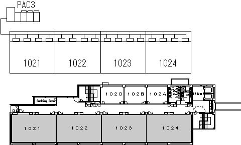 Fig. 1. Second floor lecture rooms (PAC) Tab. 1. Details of the building measured. Building name Chubu University Building No. 1 Air conditioned rooms Lecture rooms on 4 th floor Room max.