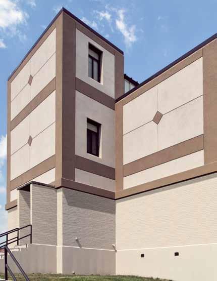 3 Overclad New hope for old brick, block and stucco. Sto insulated wall claddings have the power to transform an unsightly, inefficient older building.