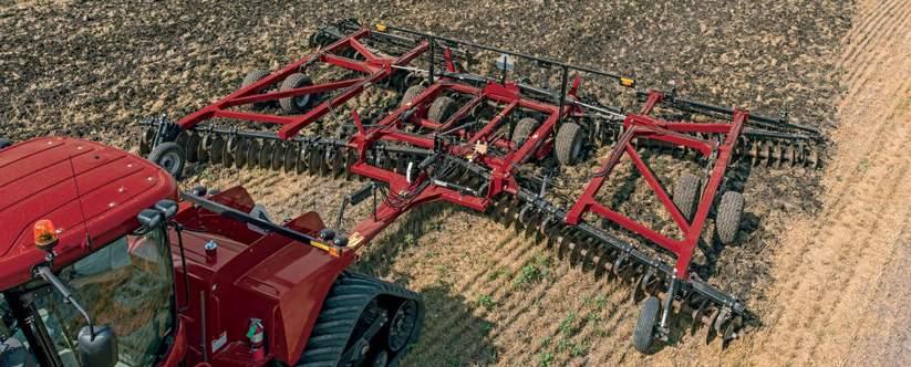 Agronomically designed to tackle rough field conditions, the True-Tandem 345 seedbed disk harrow and 375 all purpose disk