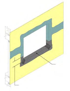 a. Rough Openings (Windows, Doors, Others) 1) Apply Dryvit Grid Tape along the jambs and head of the opening as well as all sheathing joints that may intersect the opening and lap onto face of wall a