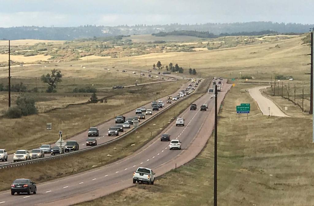 CHAPTER 2 Purpose and Need Enhance safety, reduce delays, and improve reliability for travel on I-25 through the 18-mile, 4-lane bottleneck (the Gap) between Colorado Springs and the Denver South