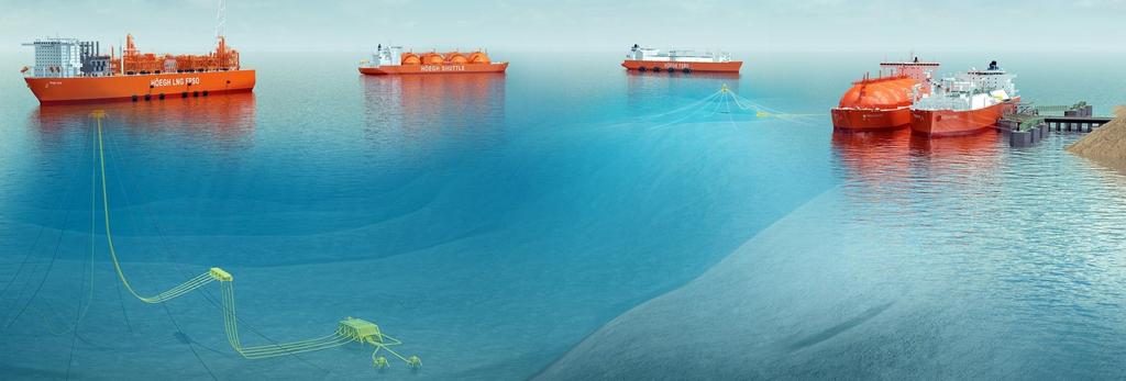 Höegh LNG a fully integrated floating LNG service provider Exploration Production Shipping Regasification Distribution FLNG LNG carriers LNG regasification vessels Own FEED for FLNG design Pre-feed