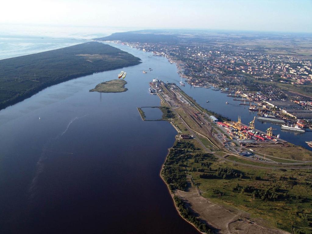 Location of FSRU in the Port of Klaipeda,