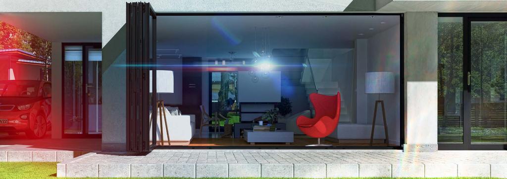 Innovation, not imitation The Luminia F82 bi-fold door has been designed with style and performance front of mind.