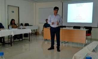 The final session for the day was conducted by Mr. ASK Sharma, General Manager, FMC, on Business Plan.