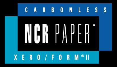 NCR PAPER* brand Xero/Form II Designed specifically to meet the needs of