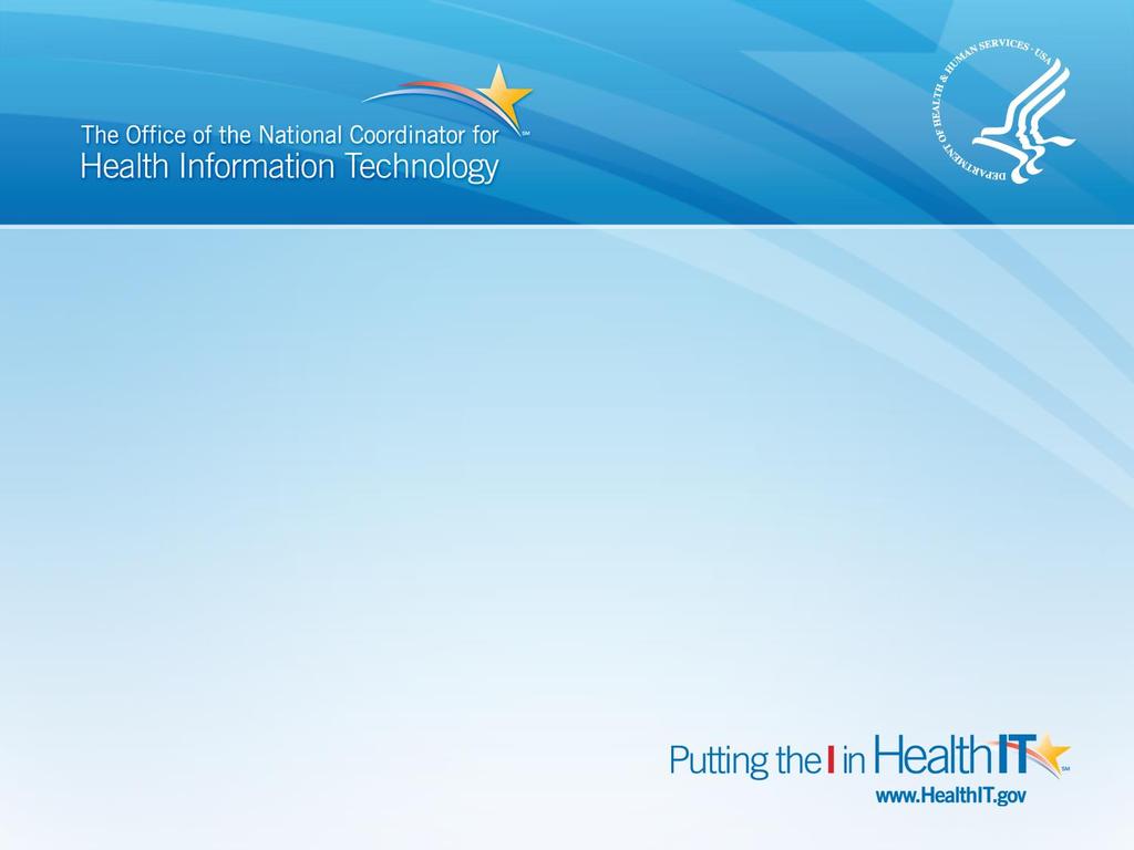 National Coordinator for Health Information Technology (ONC)
