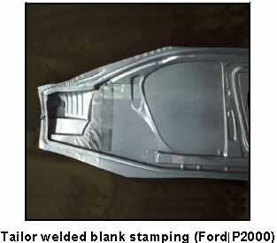 Tailor Welded Blanks A tailor-welded blank (TWB) is a