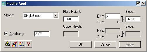 Shape Drop Down menu and set it to SingleSlope and set the rest of the properties to match Figure 4a. Hit OK and view the result.