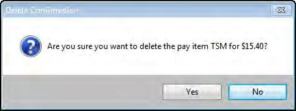 The Pay Details window opens. Show me 4. Click the pay detail row that you want to delete. 5. Click the Delete Pay icon to remove the pay detail row from the Vendor Charges grid.