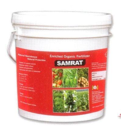 Samrat Enriched Organic Fertilizer Samrat is a scientifically blended organic fertilizer, enriched with the beneficial nematophagus fungus, Paecilomyces lilacinus; and the multi-faceted, nematicidal