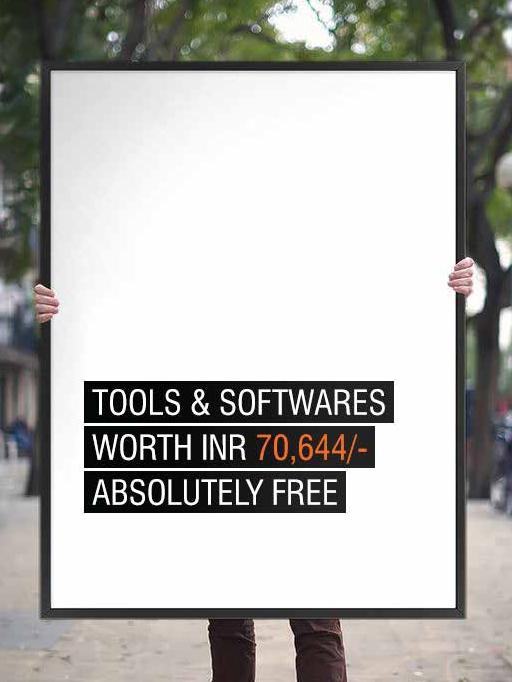 TOOLS & SOFTWARE WORTH INR 70,644/-