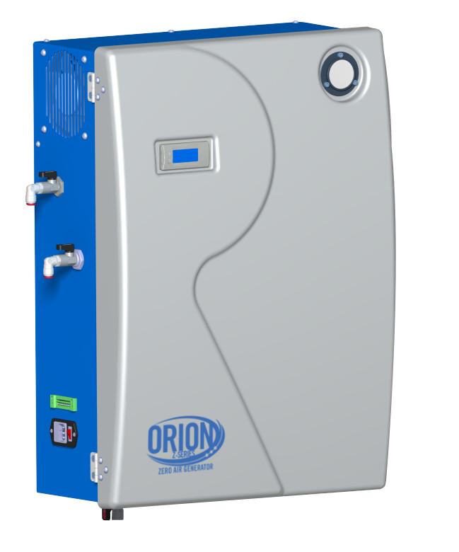 LABORATORY ZERO AI R GENERATOR TECHNI CAL DATASHEET "ORION Z- SERIES" zero air generator produces a continuous flow of air with a minimum content of hydrocarbons, for FID, NPD, FPD, THA, TOC